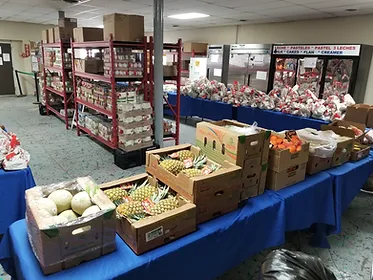 Above and Beyond free food pantry
